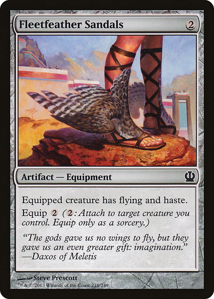 Fleetfeather Sandals [Foil]