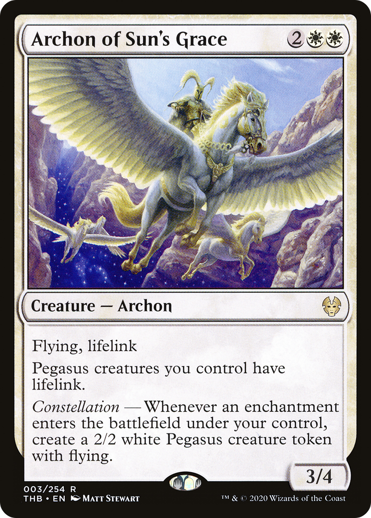 Archon of Sun's Grace [Extended Art Foil]