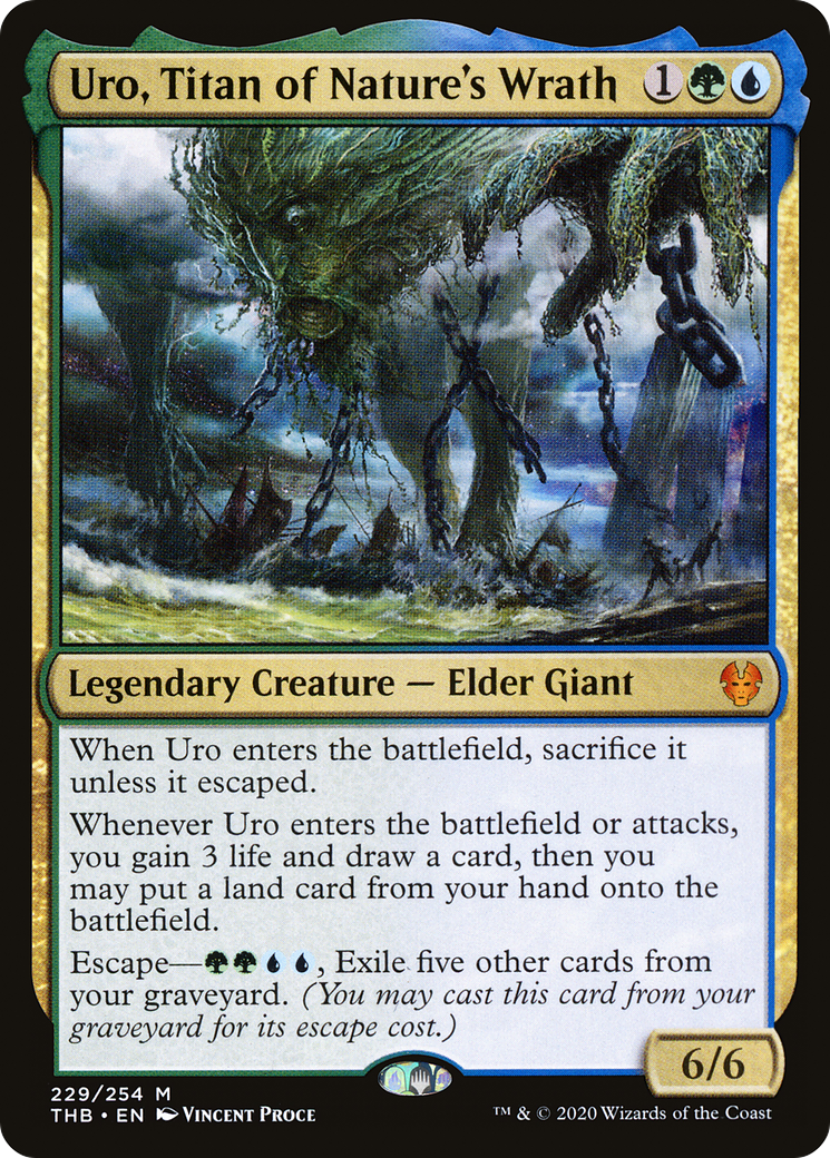 Uro, Titan of Nature's Wrath [Prerelease] #229