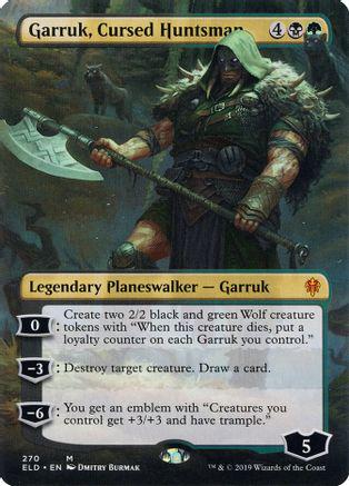 Garruk, Cursed Huntsman [Extended Art]