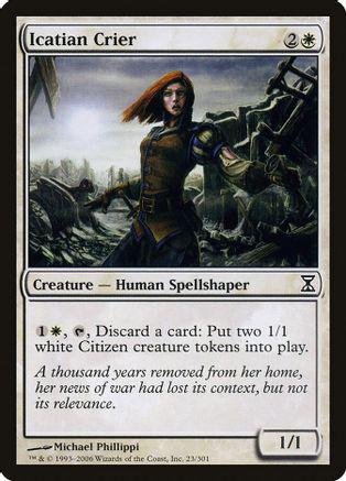 Icatian Crier [Foil]