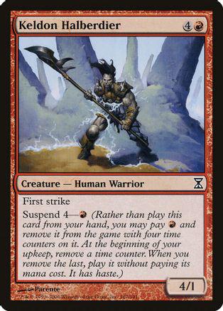 Keldon Halberdier [Foil]