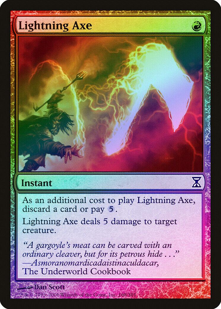Lightning Axe [Foil] #168
