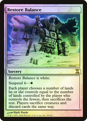 Restore Balance [Foil] #38