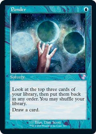 Ponder [Foil] #315