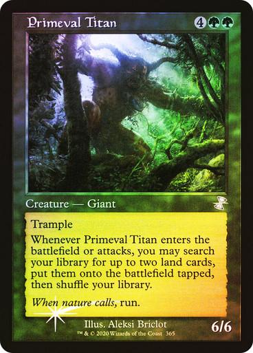 Primeval Titan [Foil] #365