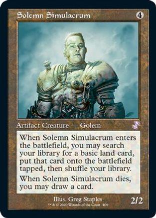 Solemn Simulacrum [Foil]