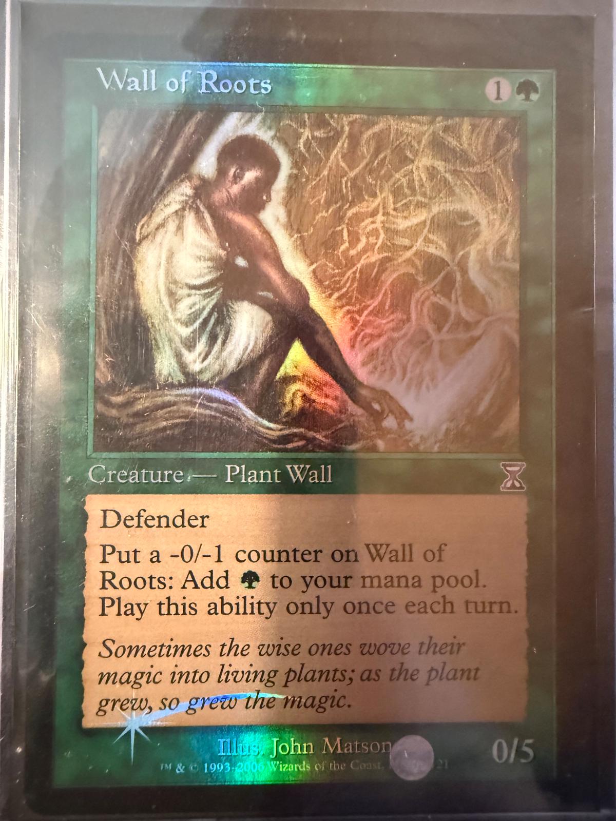 Wall of Roots [Foil]