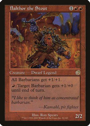 Balthor the Stout [Foil] #91