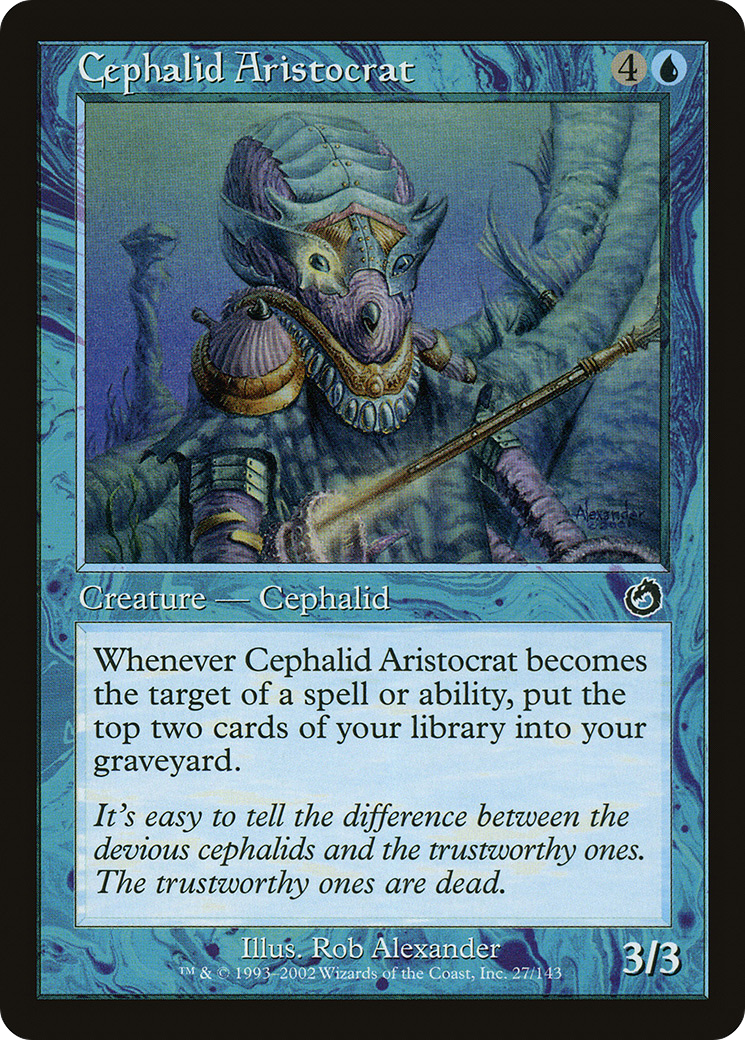 Cephalid Aristocrat [Foil]
