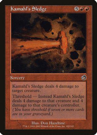 Kamahl's Sledge [Foil]