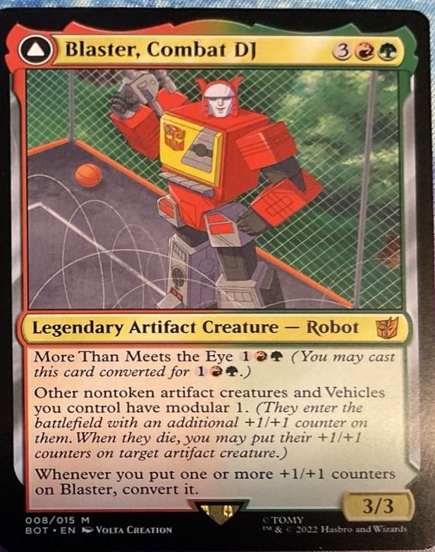 Blaster, Combat DJ #8