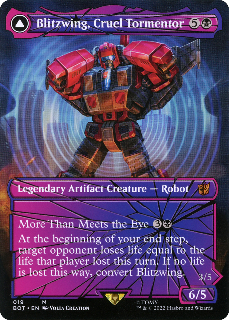 Blitzwing, Cruel Tormentor [Foil] #19