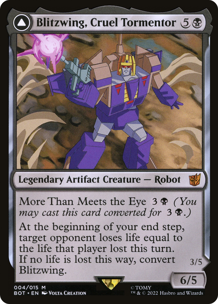 Blitzwing, Cruel Tormentor [Foil] #4