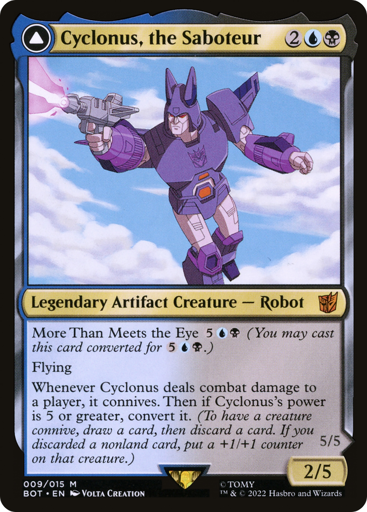 Cyclonus, the Saboteur #9