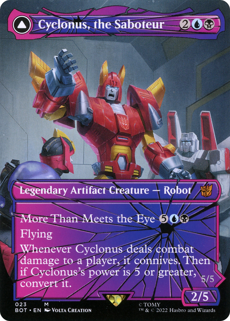 Cyclonus, the Saboteur [Foil] #23