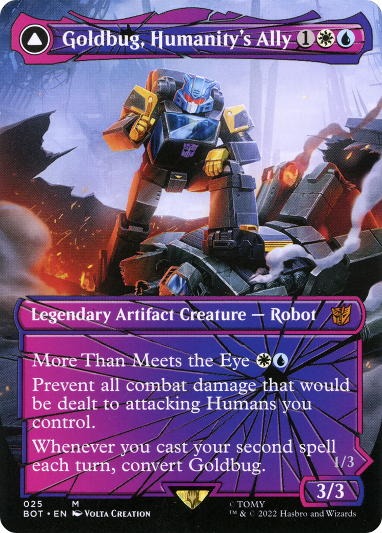 Goldbug, Humanity's Ally [Foil] #25