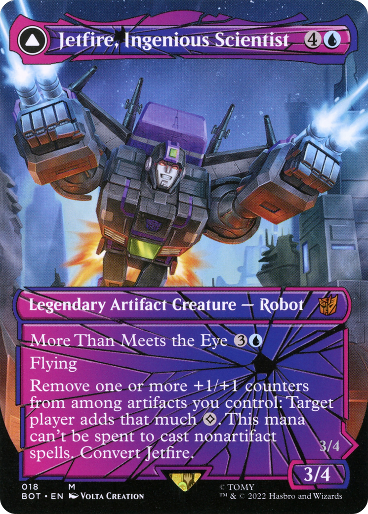 Jetfire, Ingenious Scientist [Foil] #18