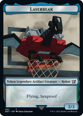 Laserbeak Token [Foil] #1