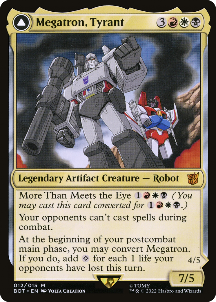 Megatron, Tyrant [Foil] #12