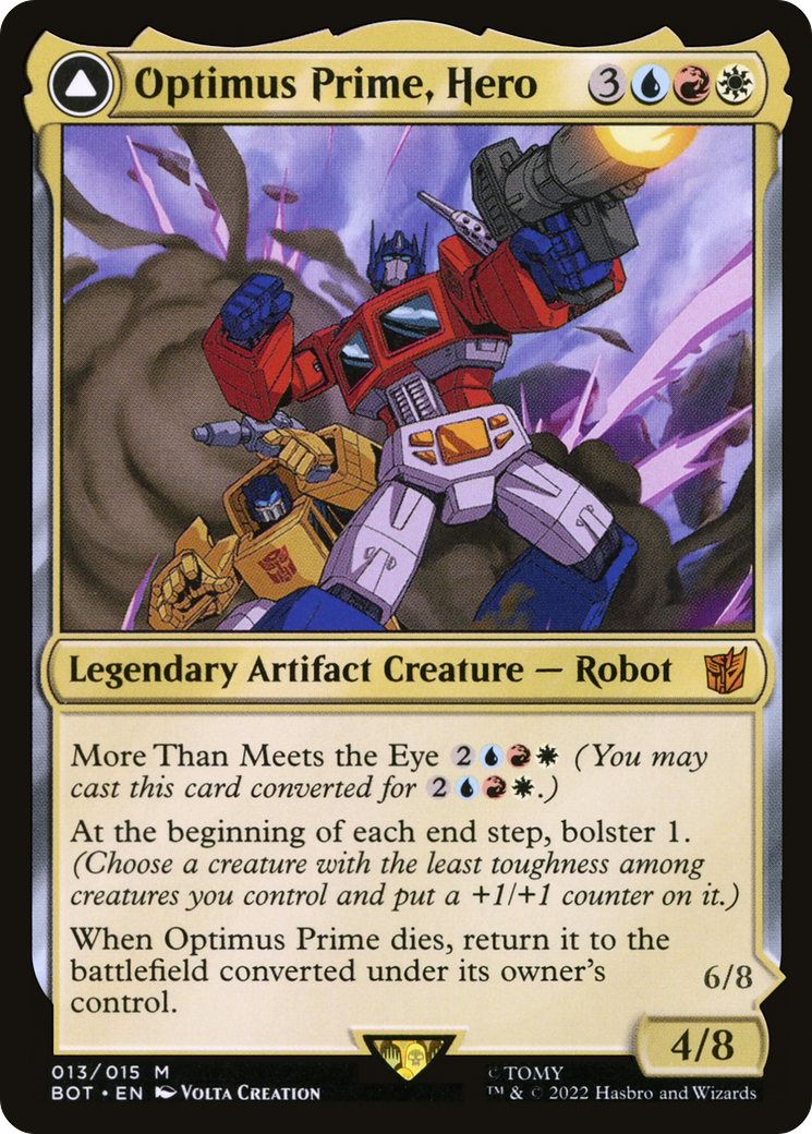 Optimus Prime, Hero [Foil] #13