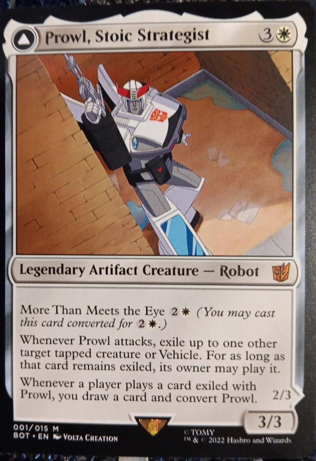 Prowl, Stoic Strategist #1