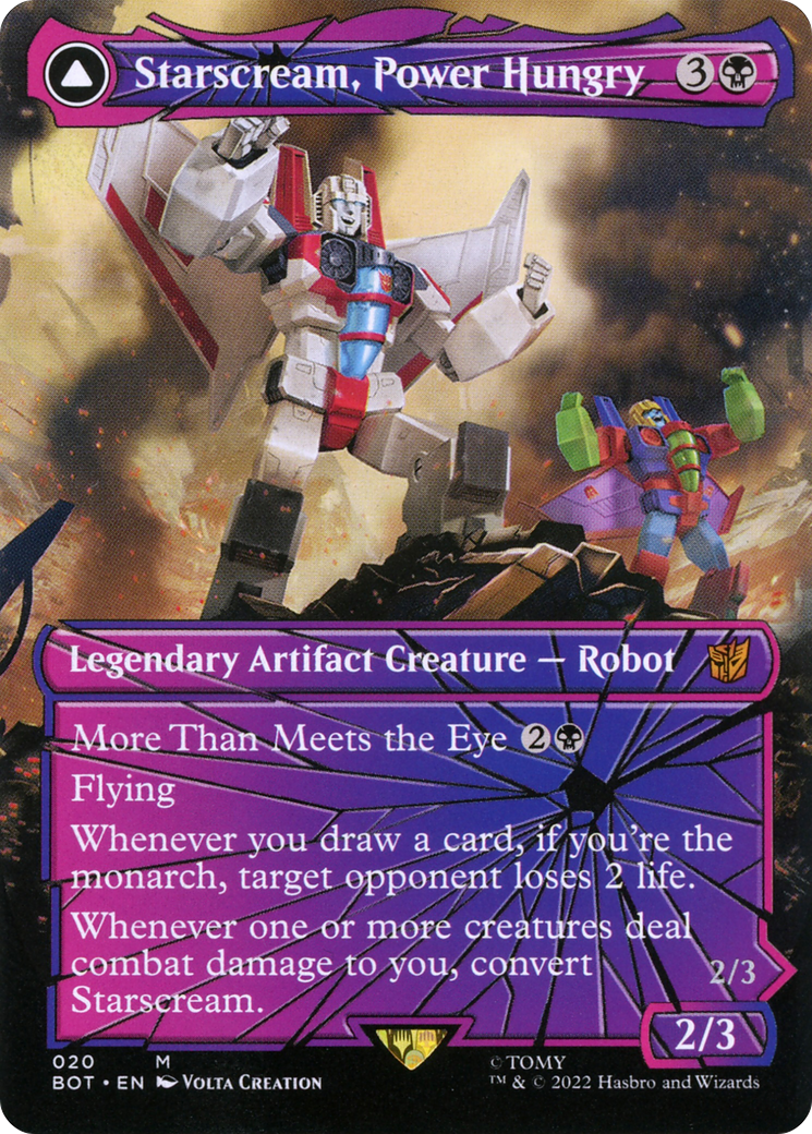 Starscream, Power Hungry [Foil] #20