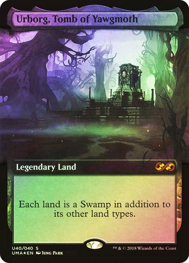 Urborg, Tomb of Yawgmoth [Extended Art Foil] #U40
