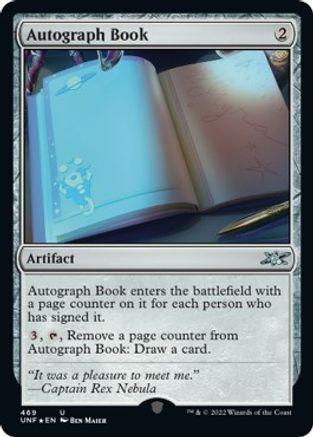 Autograph Book [Galaxy Foil]