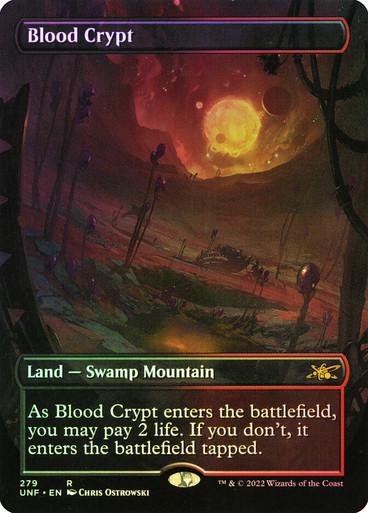 Blood Crypt [Borderless Foil] #279