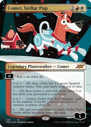 Comet, Stellar Pup [Borderless] #526