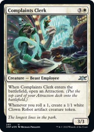 Complaints Clerk [Galaxy Foil]
