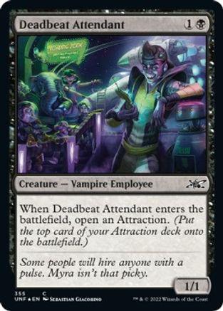 Deadbeat Attendant [Galaxy Foil]