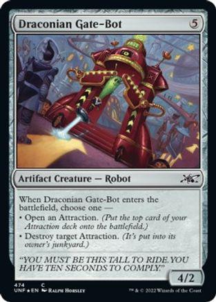 Draconian Gate-Bot [Galaxy Foil]