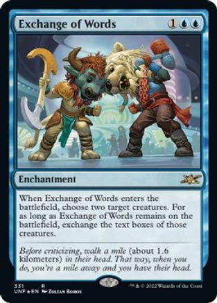 Exchange of Words [Galaxy Foil]