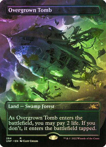 Overgrown Tomb [Borderless Foil] #284