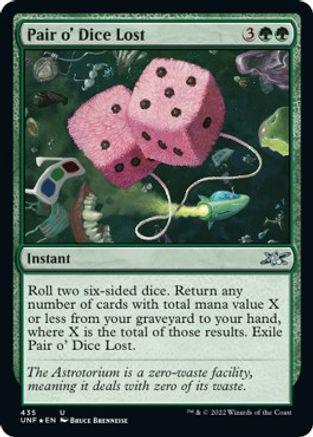 Pair o' Dice Lost [Galaxy Foil]