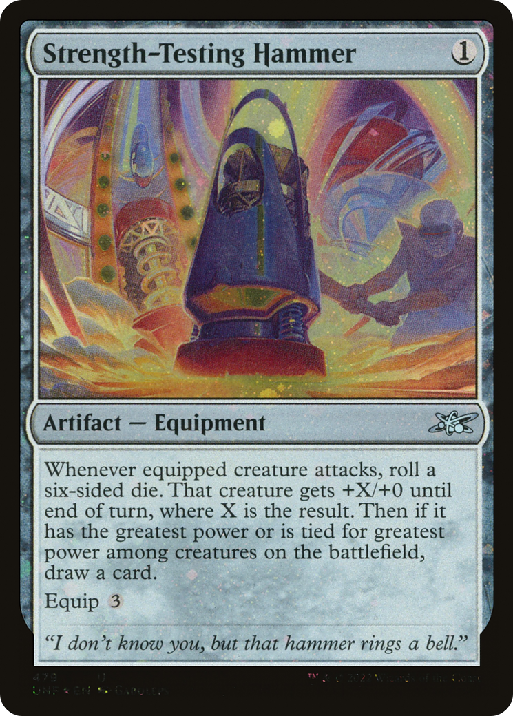 Strength-Testing Hammer [Galaxy Foil] #479
