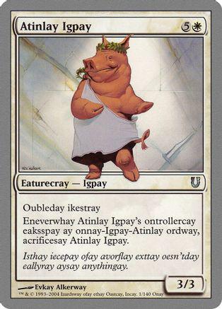 Atinlay Igpay [Foil]
