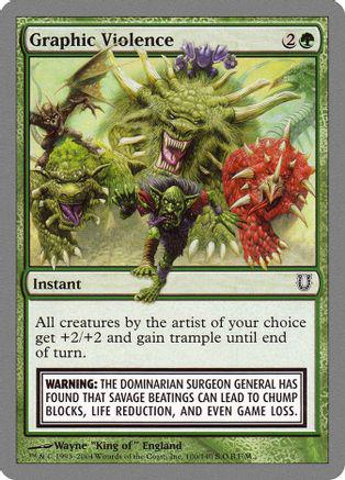 Graphic Violence [Foil]