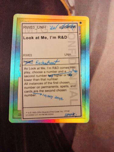 Look at Me, I'm RD [Foil]