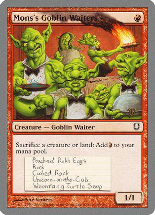 Mons's Goblin Waiters [Foil]