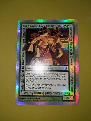 Our Market Research Shows ... [Foil]