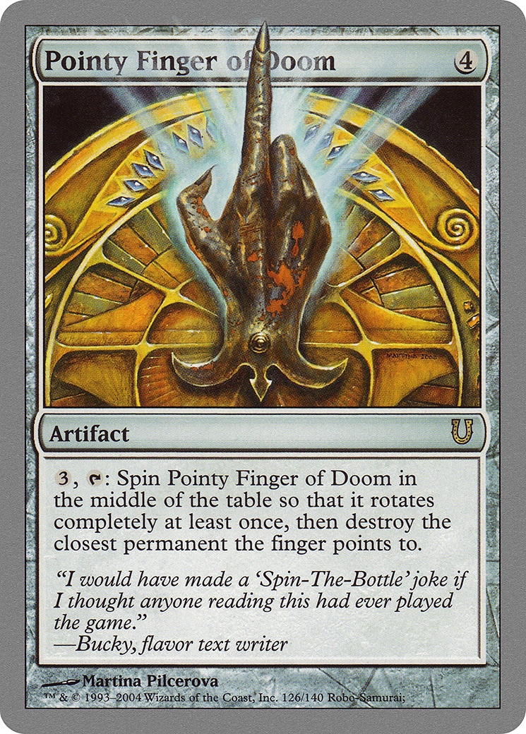 Pointy Finger of Doom [Foil]
