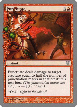 Punctuate [Foil]