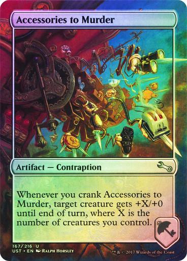 Accessories To Murder [Foil]