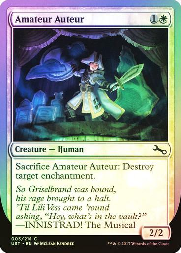 Amateur Auteur [B Foil]