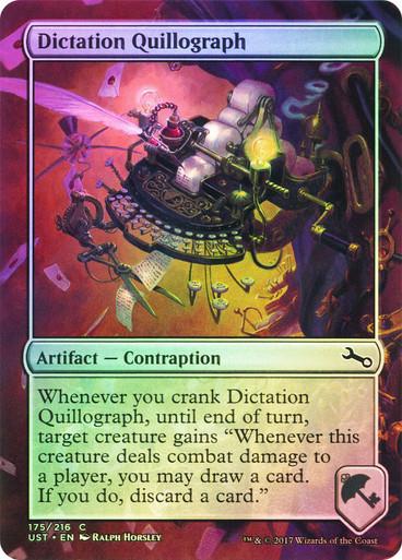 Dictation Quillograph [Foil]