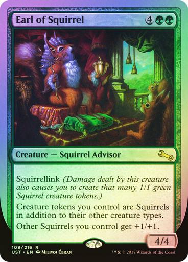 Earl of Squirrel [Foil] #108