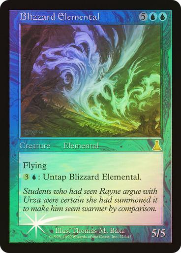 Blizzard Elemental [Foil] #27